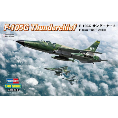 [HOBBYBOSS] F-105G Thunderchief Escala 1/48
