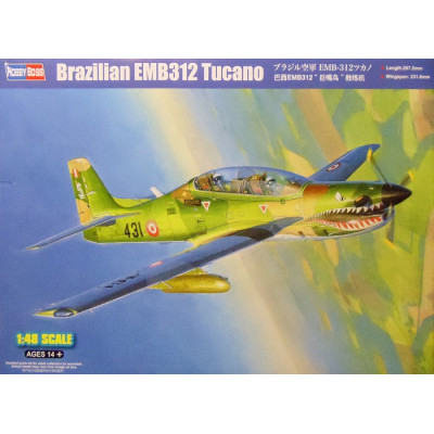 [HOBBYBOSS] Brazilian EMB-312 Tucano Escala 1/48