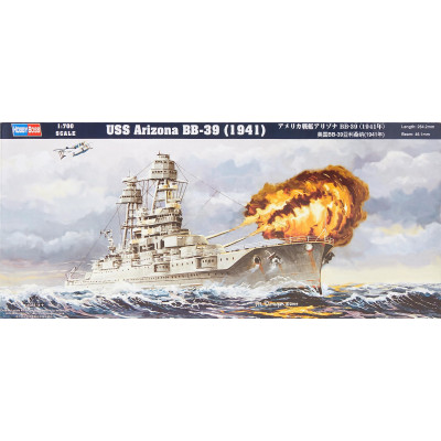 [HOBBYBOSS] USS Arizona BB-39 (1941) Escala 1/700