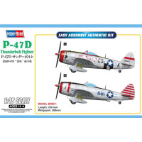 [HOBBYBOSS] P-47D Thunderbolt Fighter Escala 1/48