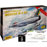[HTC] Combo Dassault Mirage III EBR Edição especial FAB Escala 1/72