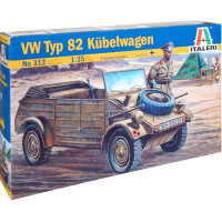 [ITALERI] VW Typ 82 Kubelwagen Escala 1/35