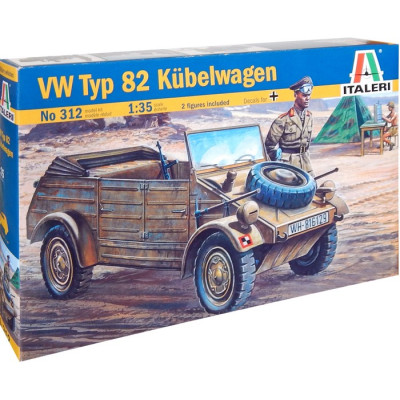 [ITALERI] VW Typ 82 Kubelwagen Escala 1/35
