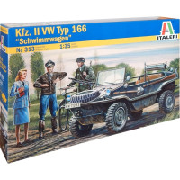 [ITALERI] Kfz. II VW Typ 166 "Schwimmwagen" Escala 1/35