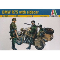 [ITALERI] BMW R75 With Sidecar Escala 1/35