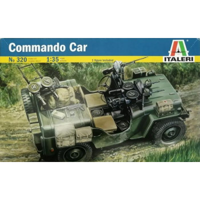 [ITALERI] Commando Car Jeep Escala 1/35
