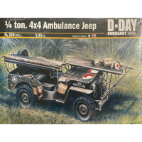 [ITALERI] 1/4 ton. 4x4 Ambulance Jeep Escala 1/35