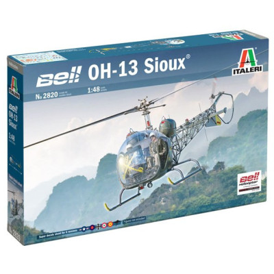 [ITALERI] Bell OH-13 Sioux Escala 1/48