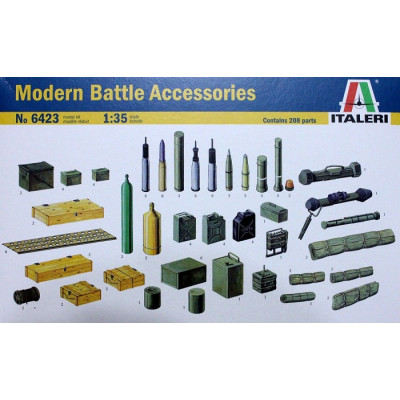 [ITALERI] Modern Battle Accessories Escala 1/35