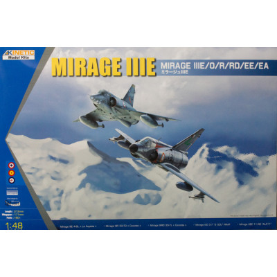 [KINETIC] Mirage IIIE / O / R / RD / EE / EA Escala 1/48