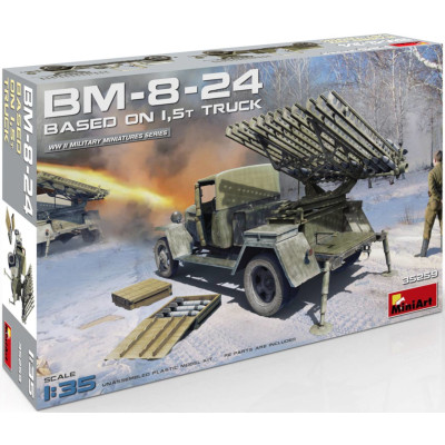 [MINIART] BM-8-24 Based on 1,5T Truck Escala 1/35