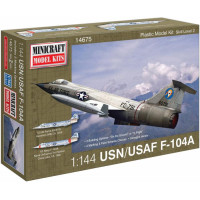 [MINICRAFT] USN/USAF F-104A Starfighter Escala 1/144