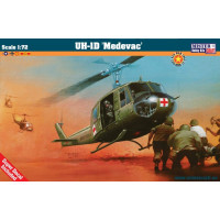 [MISTER CRAFT] UH-1D "Medevac" HUEY Escala 1/72