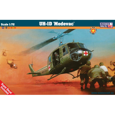 [MISTER CRAFT] UH-1D "Medevac" HUEY Escala 1/72