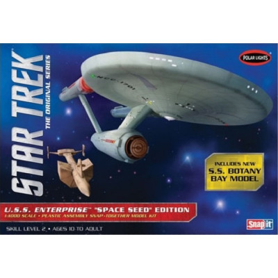 [POLAR LIGHTS] STAR TREK - USS Enterprise "Space Seed" Edition Escala 1/1000