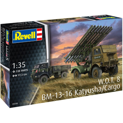 [REVELL] W.O.T. 8 BM-13-16 Katyusha/Cargo Escala 1/35