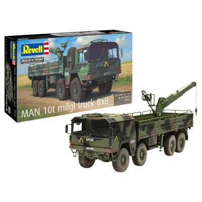 [REVELL] MAN 10t Milgl Truck 8x8 Escala 1/35