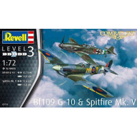 [REVELL] Combo Combat Set Bf109G-10 and Spitfire Mk.V Escala 1/72
