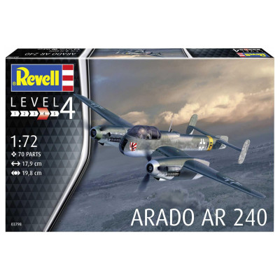 [REVELL] Arado AR 240 Escala 1/72