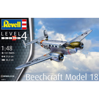[REVELL] Beechcraft Model 18 Escala 1/48