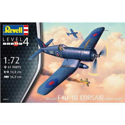 [REVELL] Vought F4U-1B Corsair Royal Navy Escala 1/72