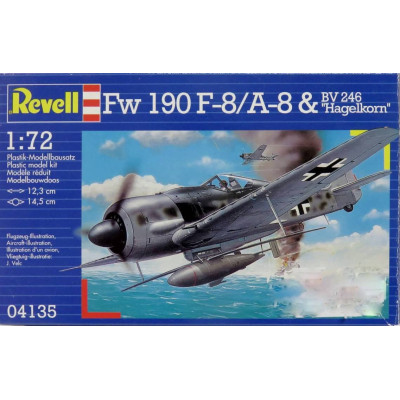 [REVELL] Fw 109 F-8/A-8 & BV 246 "Hagelkorn" Escala 1/72