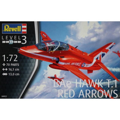 [REVELL] Bae Hawk T.1 Red Arrows Escala 1/72