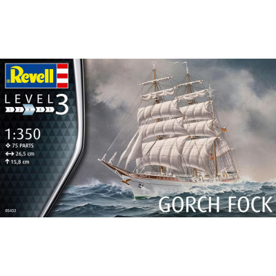 [REVELL] Gorch Fock Escala 1/350