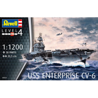 [REVELL] USS Enterprise CV-6 Escala 1/1200
