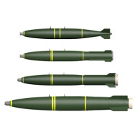 [SEMPERFI] 4835 Bombas para Força Aérea Brasileira Escala 1/48 - Resina