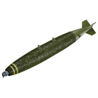 [SEMPERFI] 4836 Bomba Mk.82 com proteção térmica Escala 1/48 - Resina