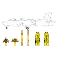 [SEMPERFI] 4838 Cockpit para EMB-326 Xavante Escala 1/48 - Resina