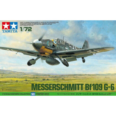 [TAMIYA] Messerschmitt Bf109 G-6 Escala 1/72