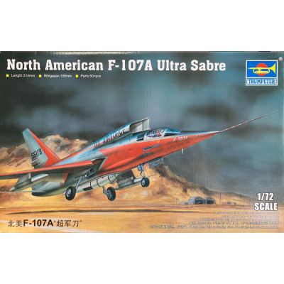 [TRUMPETER] North American F-107A Ultra Sabre Escala 1/72