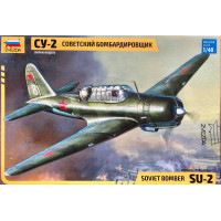 [ZVEZDA] Soviet Bomber SU-2 Escala 1/48