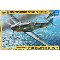 [ZVEZDA] German Fighter Messerschmitt BF-109 F4 Escala 1/48