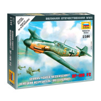 [ZVEZDA] German Fighter Messershmitt BF-109 F2 Escala 1/144