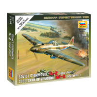 [ZVEZDA] Soviet Stormovik IL-2 (mod. 1941) Escala 1/144