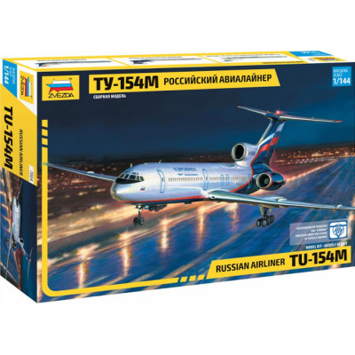 [ZVEZDA] Tu-154M Aeroflot Escala 1/144
