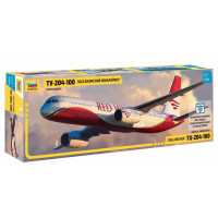 [ZVEZDA] TU-204-100 Red Wings Escala 1/144