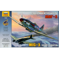 [ZVEZDA] MIG-3 Soviet Fighter Escala 1/72