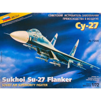 [ZVEZDA] Sukhoi SU-27 Flanker Escala 1/72