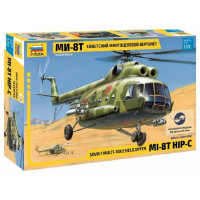[ZVEZDA] Mil MI-8T HIP-C Soviet Multi-Role Helicopter Escala 1/72