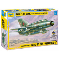 [ZVEZDA] MiG-21Bis "Fishbed-L" Soviet Fighter Escala 1/72