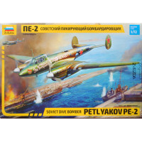 [ZVEZDA] Soviet Dive Bomber PETLYAKOV PE-2 Escala 1/72