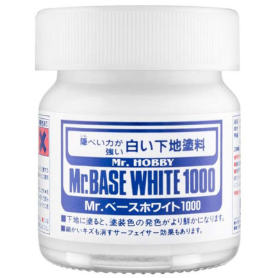 [MRHOBBY] Primer Mr. Hobby Mr. Base White 1000 40ml