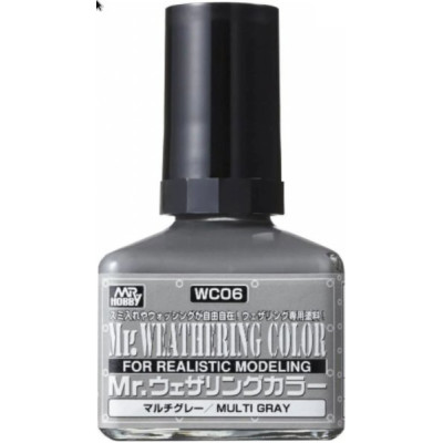 [MRHOBBY] Mr. Weathering Color WC006 - Multi Gray
