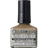 [MRHOBBY] Mr. Weathering Color WC007 - Grayish Brown