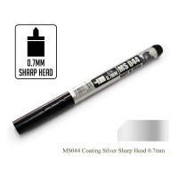 [MOSHI] Gundam Metallic Marker Pen Silver 0.7mm