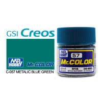 [GUNZE] Mr. Color C057 Metallic Blue Green 10ml